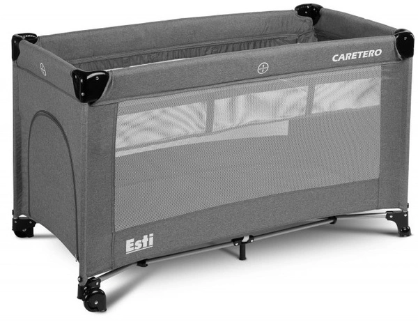 CARETERO ESTI łóżeczko turystyczne składane kojec opuszczany bok