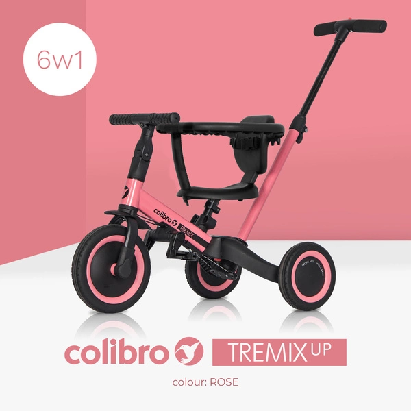 Rower biegowy Colibro Tremix UP 8" rose