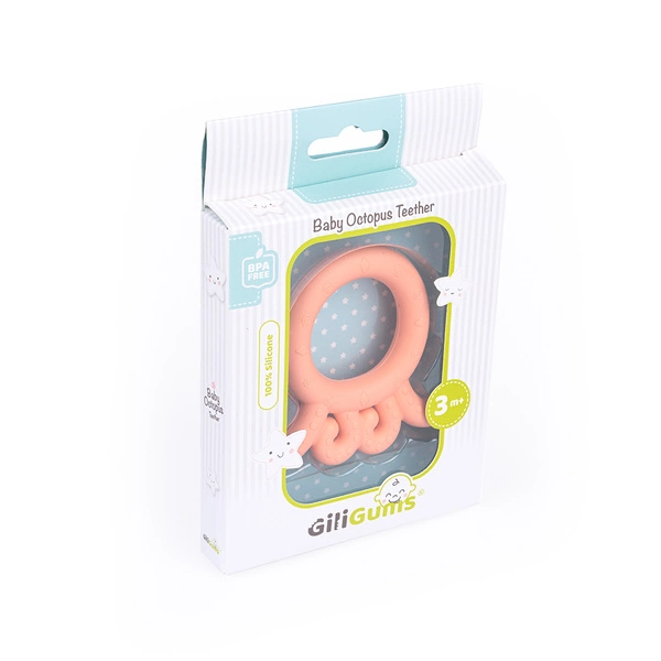 GILIGUMS Gryzak Silikonowy Ośmiornica Ząbkowanie