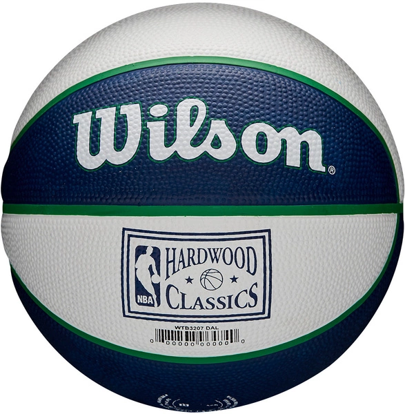 WILSON Dallas Mavericks Retro Mini Piłka do koszykówki