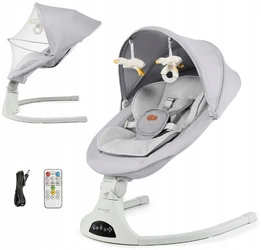 KINDERKRAFT TULSY Bujaczek automatyczny Pilot sterowanie bluetooth Grey