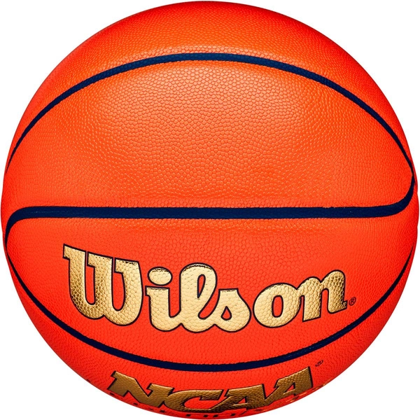 WILSON NCAA Legend VTX Gold Piłka do koszykówki 7 skóra