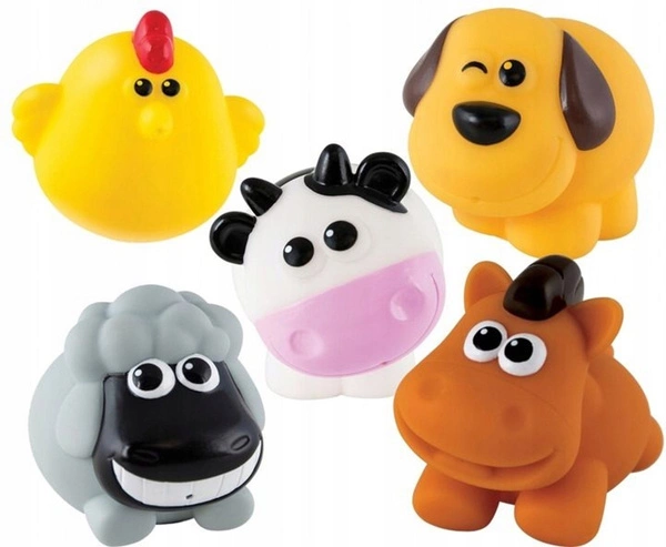 SMILY PLAY KOLEDZY Z FARMY ZABAWKI DO KĄPIELI