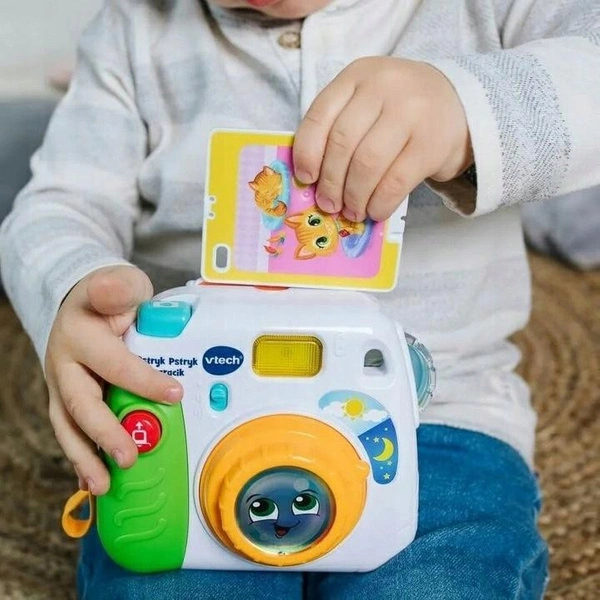 VTECH Interaktywny aparacik pstryk dźwięk 61587