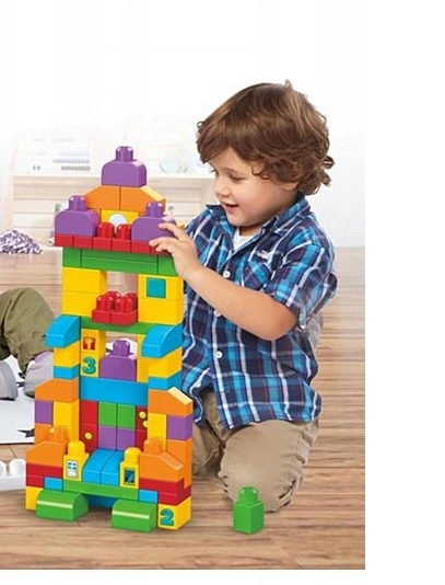 MEGA BLOKS czas na naukę torba 150el. FVJ49