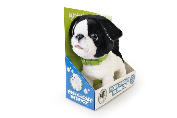 Artyk interaktywny piesek chodzący na smyczy szczeka macha ogonem 169120