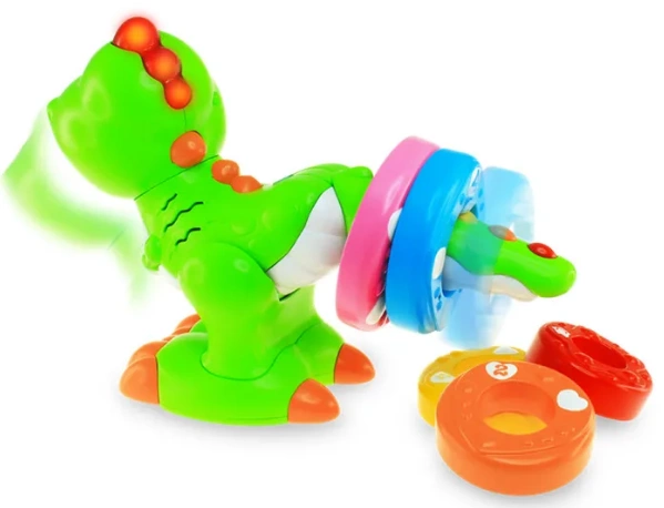 DUMEL FIGLARNY DINO dimozaur INTERAKTYWNY SORTER T-REX