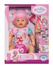 BABY BORN LALKA bobas interaktywna Emma dziewczynka 43 cm z akcesoriami