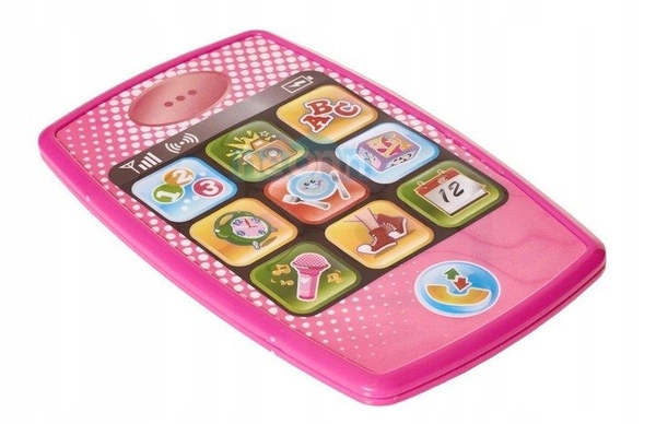 Natalia ze smartfonem lalka chodząca chodzi śpiewa