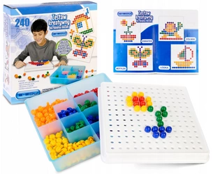 E-EDU ZESTAW KREATYWNY DO ROBIENIA MOZAIK 240 el.
