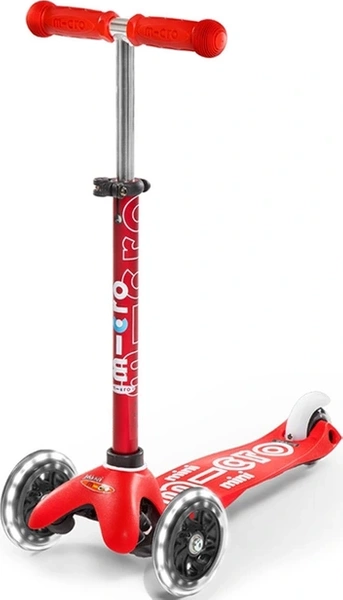 MINI MICRO DELUXE led hulajnoga trójkołowa świeci