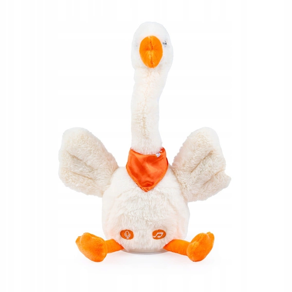 DUMEL zabawka interaktywna zwariowana gęś nagrywa i odtwarza dźwięk mówi PL