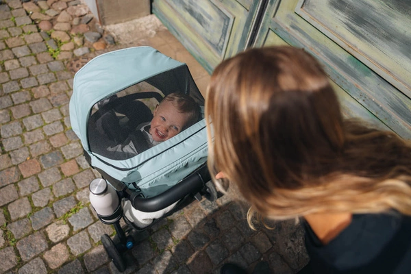 Wózek spacerowy Thule Spring 2 - Black/Mist Green