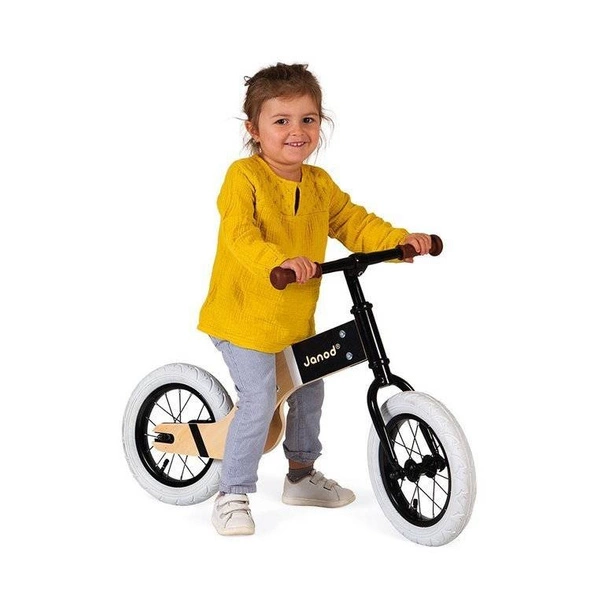 Janod - Drewniany rowerek biegowy Bikloon Deluxe 3+ lat
