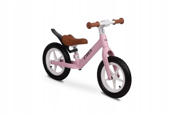 TOYZ INTER rowerek biegowy pink dla dzieci 3–6 LAT regulowane siodełko