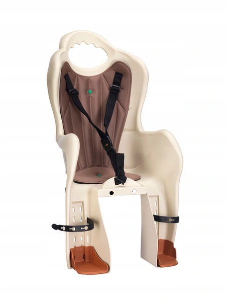 HTP Elibas clamp bezpieczny fotelik rowerowy na bagażnik