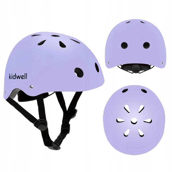 KASK ochronny Kidwell ORIX II Violet Fiolet M rower hulajnoga dla dziecka