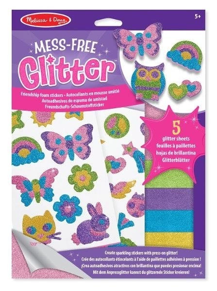 MELISSA Naklejki Brokatowe Piankowe Friendship