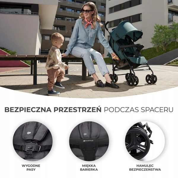 TIK Kinderkraft Wózek spacerówka parasolka lekki