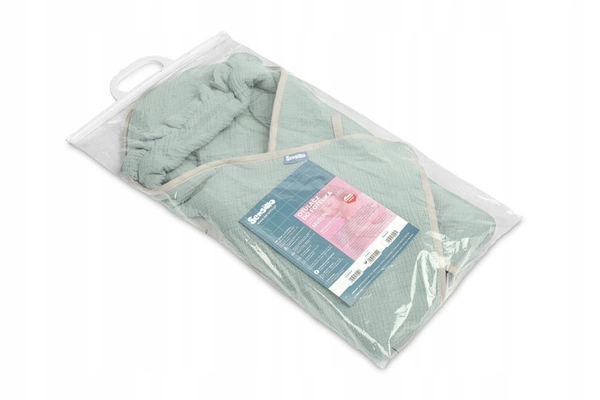 Otulacz do fotelika Lekki, ciepły i niezwykle praktyczny otwory na pasy 3-punktowe