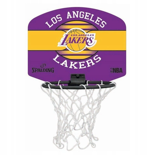 SPALDING La Lakers mini tablica piłka koszykówki