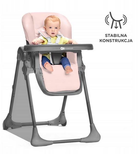 Kinderkraft Tastee składane krzesełko do karmienia