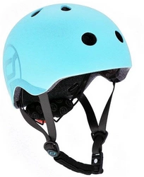 SCOOT AND RIDE KASK S - M dla dzieci regulacja LED