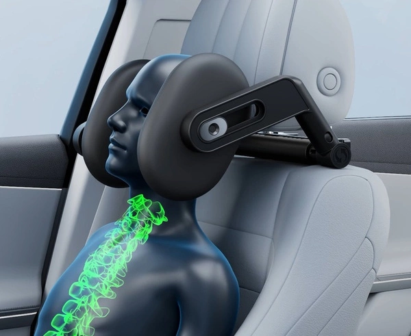 ZAGŁÓWEK samochodowy oparcie na głowę regulowany uchwyt na telefon haczyk