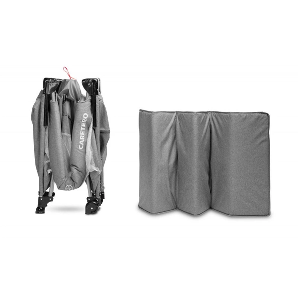 CARETERO ESTI łóżeczko turystyczne składane kojec opuszczany bok