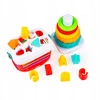 TULIFUN zestaw SORTUJ I UKŁADAJ zabawka aktywizująca sorter klocki 10m+