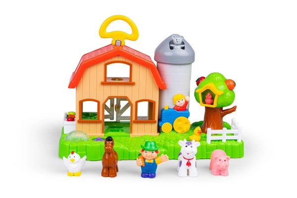 DUMEL Odkrywcza Farma Zabawka Interaktywna mówi pl