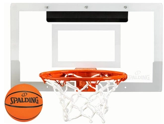 SPALDING Arena Slam Jam 180 Mini tablica do koszykówki drzwi piłka