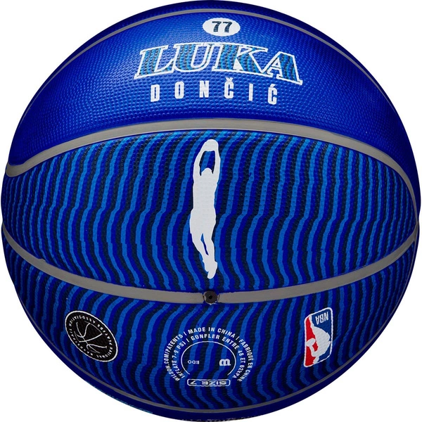 WILSON Player Icon Luka Dončić Dallas Mavericks 7 piłka do koszykówki