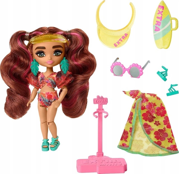 Barbie Extra Fly Minis Lalka Plażowa HPB18