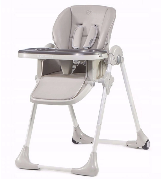 Kinderkraft YUMMY składane krzesełko do karmienia + tacka