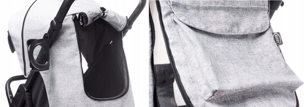 Wózek spacerowy 4BABY MOODY lekki do 22 kg 2020