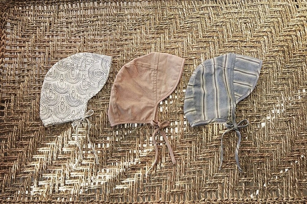 Elodie Details - Czapka Baby Bonnet - Desert Rain 0-3 m-ce