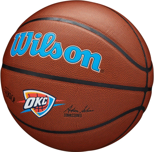 WILSON OKC Oklahoma City Thunder NBA Team Alliance 7 Piłka do koszykówki