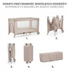 KINDERKRAFT JOY 2 Łóżeczko turystyczne 2w1 kojec  składane