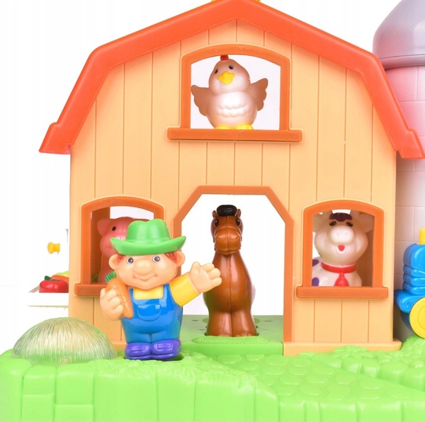 DUMEL Odkrywcza Farma Zabawka Interaktywna mówi pl