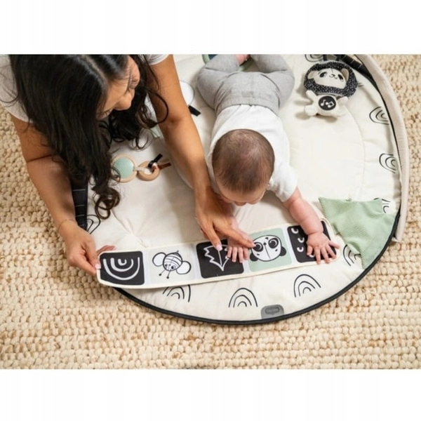 TINY LOVE gimnastyka mata edukacyjna z pałąkami i karuzelą DECOR 2W1