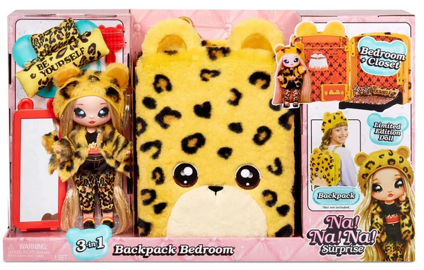 NA! NA! NA! SUPRISE Jennel Jaguar Lalka Plecak 3w1