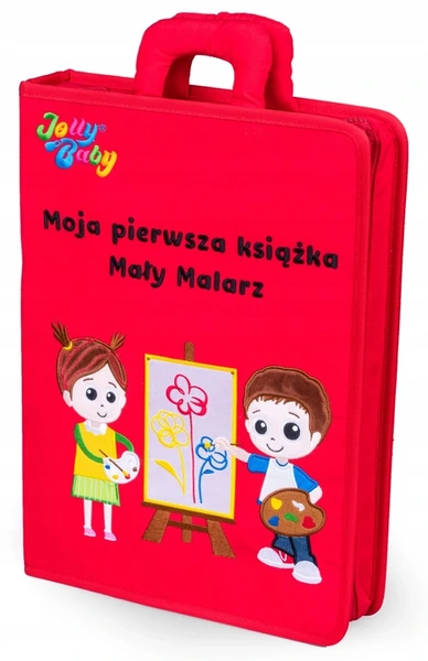 JOLLY BABY Moja Pierwsza Książeczka Mały Malarz
