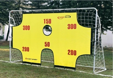 Bramka piłkarska ogrodowa 290x165x90cm metal +mata