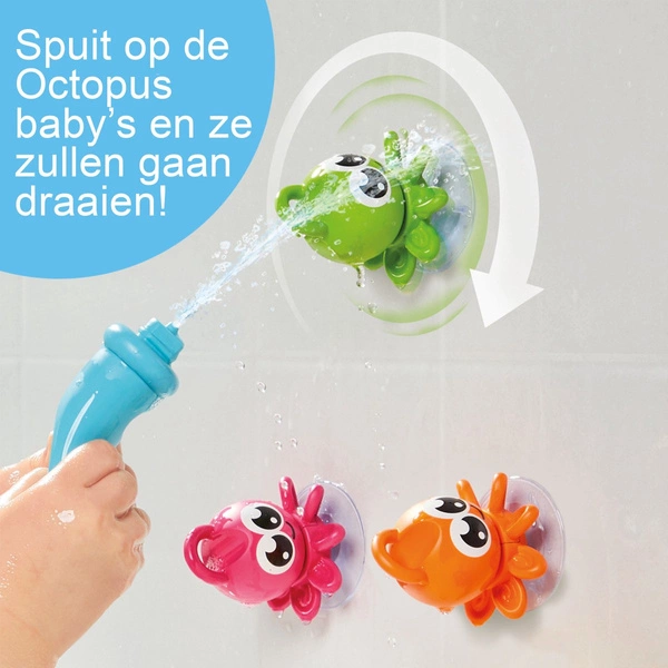 TOMY TOOMIES Wędka na Ośmiorniczki zabawka do wanny kąpieli 18m+