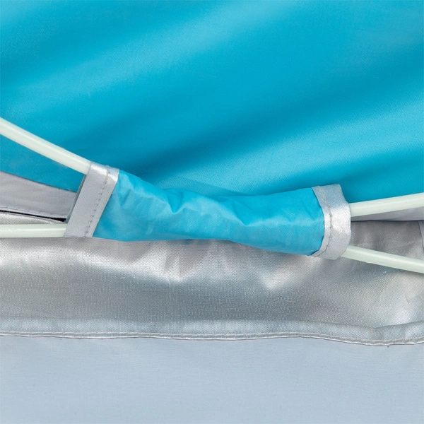 NILS CAMP namiot plażowy samorozkładający wodoodporny z podłogą UV 140x110x110