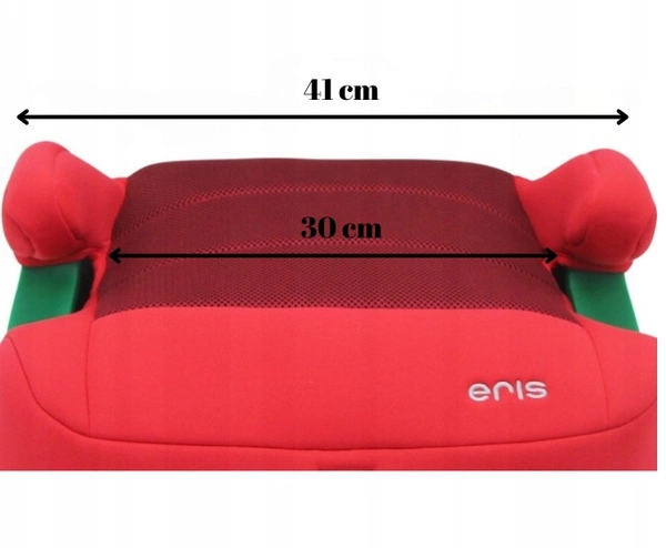 SORINO ERIS Fotelik BOOSTER Podstawka siedzisko ISOFIX czerwona 125-150 cm