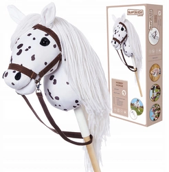 Hobby Horse A3 Koń na kiju Hoppihorse z lejcami akcesoria w zestawie