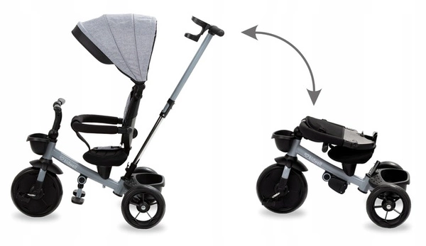 Rowerek trójkołowy Kidwell AXEL Składany Obracany