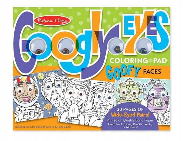 MELISSA Kolorowanka z oczami Googly eyes 15169